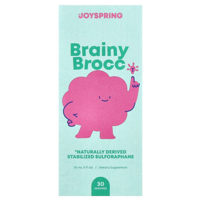 Joyspring Brainy Brocc To Support Brain Health, Focus, and Memory 30ml