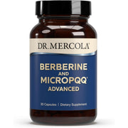 Dr Mercola Berberine And Micropqq Advanced To Help Maintain Healthy Blood Sugar Levels, Support Cardiovascular Health, and Promote Overall Wellness 30 Caps