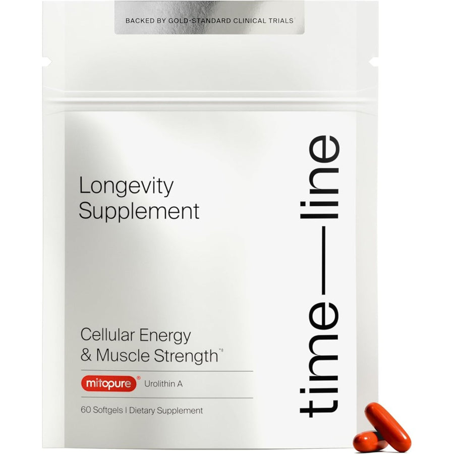 Timeline Longevity Supplement Cellular Energy Muscle Strength & Endurance To Support Cellular Health From within by Enhancing Cellular Energy Production Helps Improve Daily Vitality, Muscle Strength, and Physical endurance, making it ideal fo Default Size