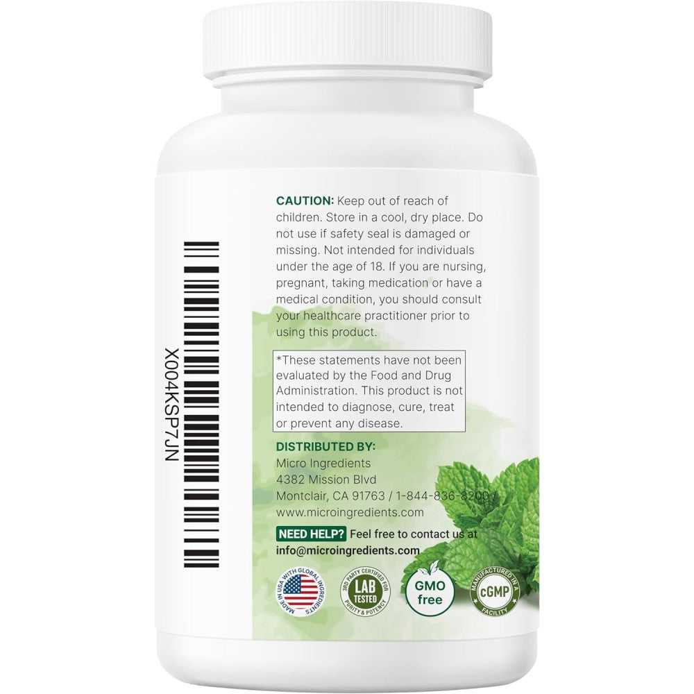 Microingredients Chlorophyll 3000mg To Support Natural Detoxification, Digestive Health, and Overall Vitality. 240 Veg Caps