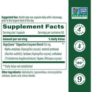 Megafood Digestive Enzymes Support Healthy Digestion and Nutrient Absorption 60 Caps
