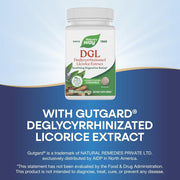 Natures Way DGL Deglycyrrhizinated, Licorice Extract 75mg Supports Digestive and Stomach Health, Soothes Mild Stomach Discomfort, and Provides Natural Antioxidant Protection100 Chewable Tablets