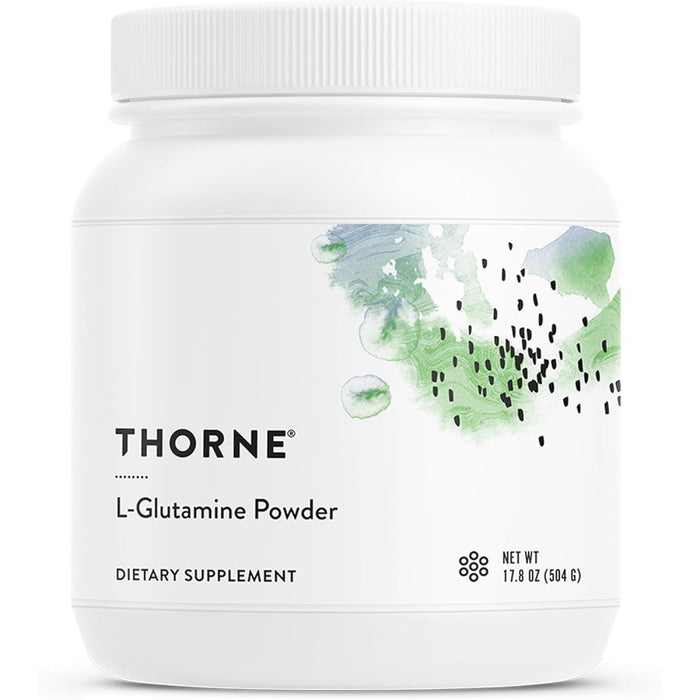 Thorne L Glutamine Powder Supporting Digestive Health, Muscle Recovery, and Immune Function 504g