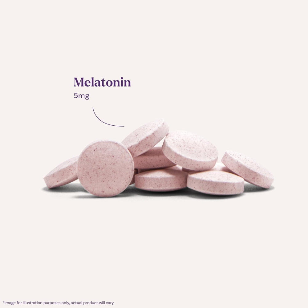 Natrol Melatonin 5mg Supporting Better Sleep Quality and Reducing Occasional Sleeplessness or Sleep Disturbances 200 Tablets Strawberry Flavor