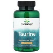 Swanson Taurine 500mg Supports Heart Health, Muscle Function, and Physical Performance 100 Caps