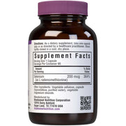 Bluebonnet Selenium 200mcg Supports Immune System Health, Promotes Proper Thyroid Function, and Helps Protect Cells With its Powerful Antioxidant Properties. It Also Contributes To Healthier Hair, Skin, and Heart Support 90 Veg Caps
