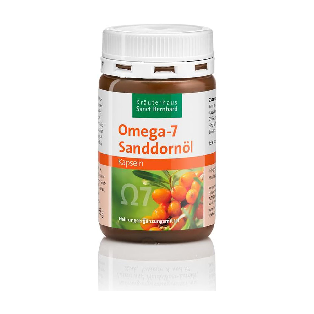 Sanct Bernhard Omega 7 To Support Overall Wellness, Especially Skin Hydration, Heart Health, and Internal Moisture Balance 100 Caps