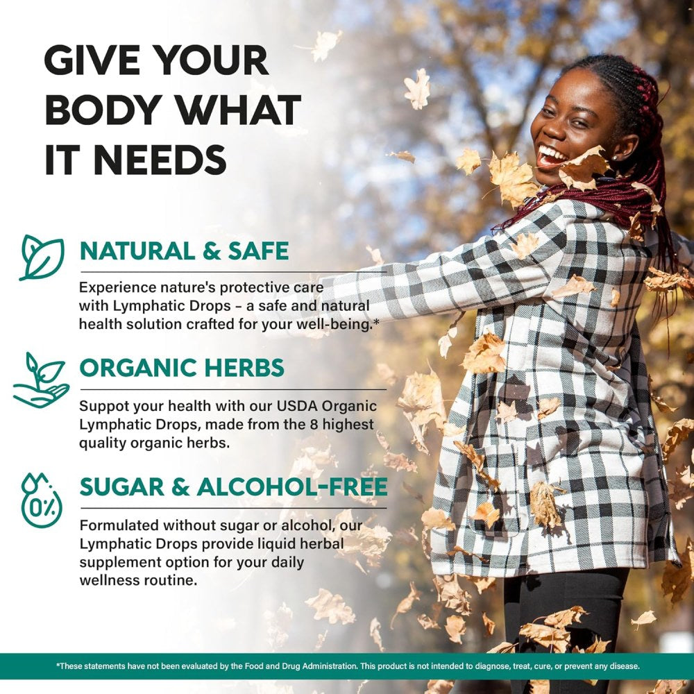 Nutra Harmony Natural Lymphatic Drainage To Support the Body’s Lymphatic System and Promote Healthy Fluid Balance 60ml