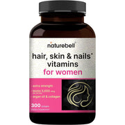 Naturebell Hair Skin & Nails Vitamins FOr Women 300 Softgels