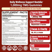 Nextdia Saffron with Magnesium To Support Mood Balance, Relaxation, and Overall Well-Being 60 Gummies