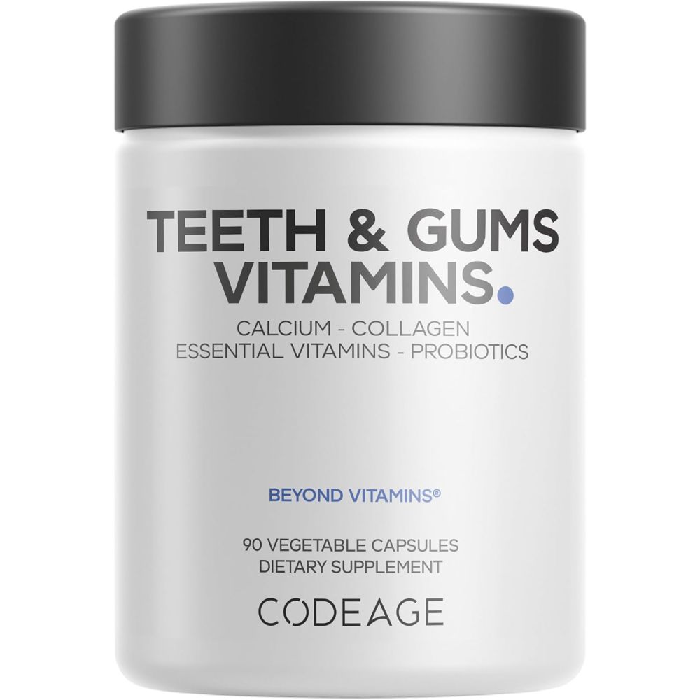 Codeage Teeth & Gums Vitamins 90 Veg Caps
