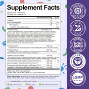 Totaria Probiotic Supports Digestive Health and Boosts the Immune System 60 Gummies Peppermint Leaf Flavor