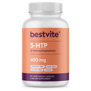 Bestvite 5 HTP 400mg To Support Serotonin Production in the Brain 60 Veg Caps