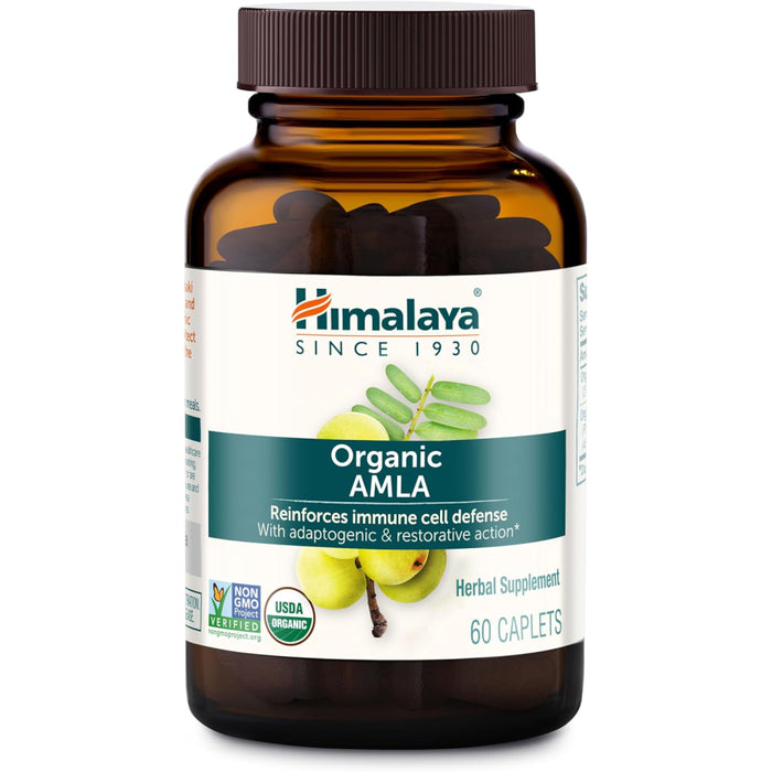 Himalaya Organic Amla Immune & Skin Support, Digestive Health 60 caplets Default Size