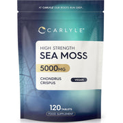 Carlyle Sea Moss 5000mg To Support Immune and Digestive Health 120 Veg Tablets