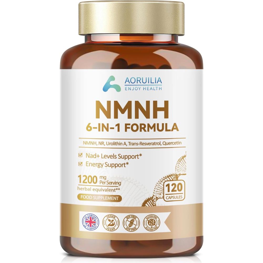 Aoruilia NMNH 120mg Support Cellular Energy Production 120 Caps