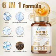 Aoruilia NMNH 120mg Support Cellular Energy Production 120 Caps