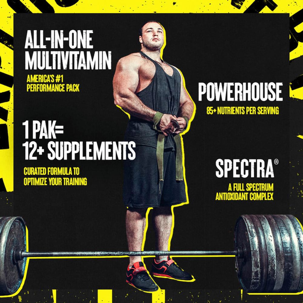 Animal Pak Ultimate Foundation to support athletes and active iindividuals 44 Packs