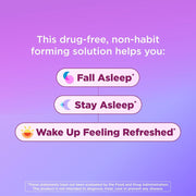 Olly Sleep To Support Restful Sleep and Relaxation 70 Gummies Blackberry Zen Flavor