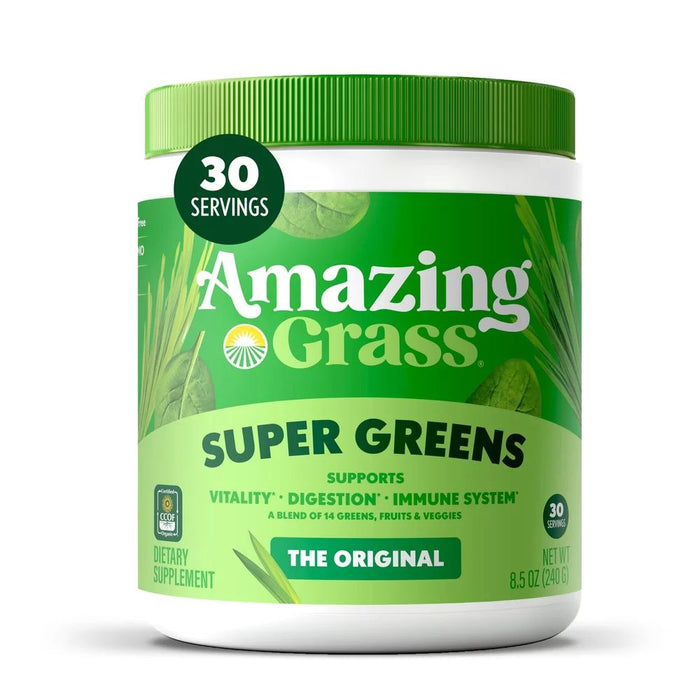Amazing Grass GreensBlend Supports Digestive Health and Boosts Energy and Immunity240g