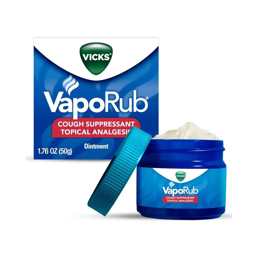 Vicks VapoRub Mexico Ointment Relieves 6 Symptoms for Cough & Cold 50g