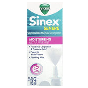 Vicks Sinex Severe Moisturizing Ultra Fine Mist To Help Relieve Dryness and Soothe Irritated Nasal Passages Caused by Dry Air or Environmental Conditions15ml