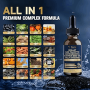 Totaria Shilajit Saw Palmetto Ashwagandha Pumpkin Seed Oil Multivitamin To Support Men’s Health, Daily Energy, and Overall Vitality 60 Ml For Men