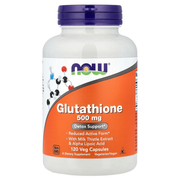 Now Foods Glutathione 500mg To Support Cellular Health, Antioxidant Protection, Liver Function, and the Body’s Natural Detoxification Processes 120 Veg Caps