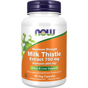 Now Foods Extra Strength Silymarin Milk thistle 750mg To Support Liver Health, Promote Normal Liver Function, and Help Maintain the Body’s Natural Detoxification Processes 90 Caps