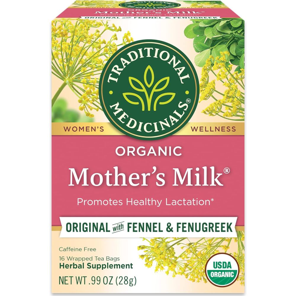 Traditional Medicinals Mothers Milk To Support Healthy Lactation in Breastfeeding Mothers 16 Pick 28g