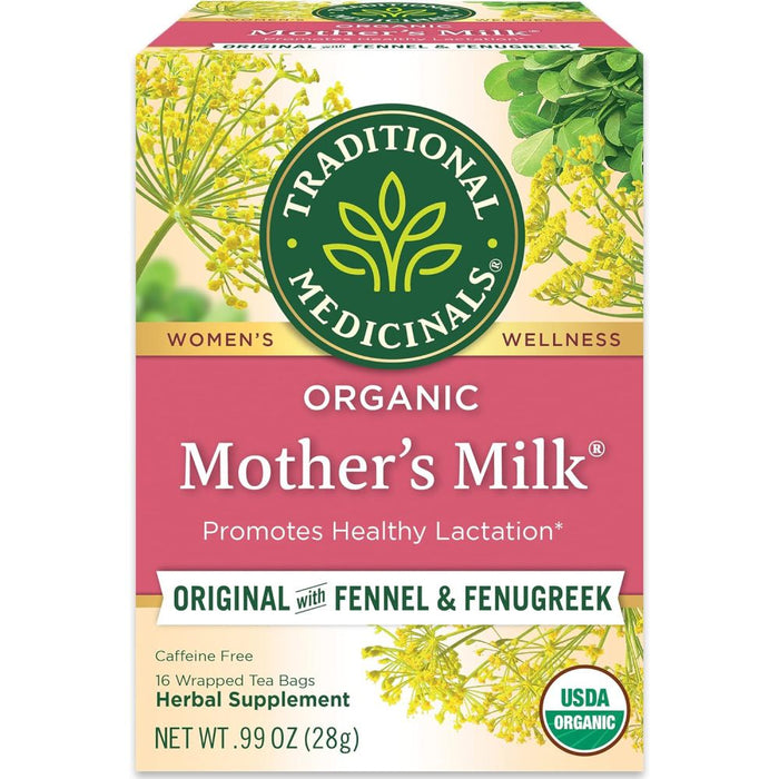 Traditional Medicinals Mothers Milk To Support Healthy Lactation in Breastfeeding Mothers 16 Pick 28g