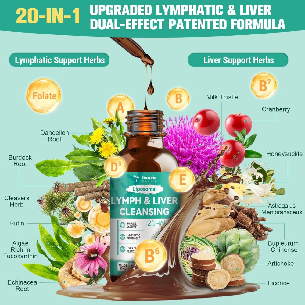 Totaria Liposomal Lymph & LIver Cleansing 60ml