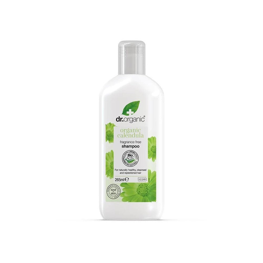 Dr Organic Organic Calendula Fragrance Free Shampoo 265ml