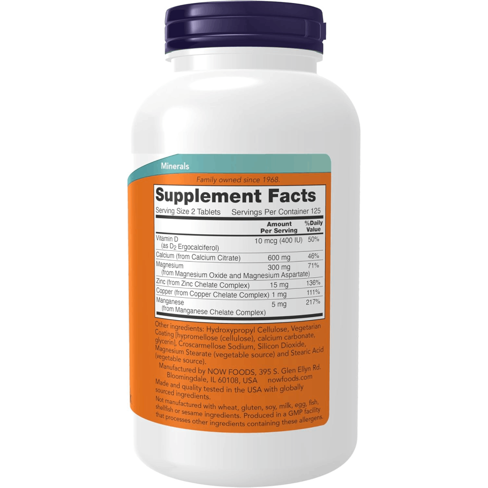 NOW Foods Calcium Citrate 250 Tablets
