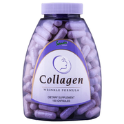 Sanar Naturals Collagen Pills with Vitamin C, E Wrinkle Formula Supports Hair, Nail, Skin, Joint & Bone Health Hydrolyzed Collagen for Women & Men Supplement Grass Fed Non-GMO 150 Capsules