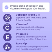 Sanar Naturals Collagen Pills with Vitamin C, E Wrinkle Formula Supports Hair, Nail, Skin, Joint & Bone Health Hydrolyzed Collagen for Women & Men Supplement Grass Fed Non-GMO 150 Capsules