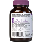 Bluebonnet Selenium 200mcg Supports Immune System Health, Promotes Proper Thyroid Function, and Helps Protect Cells With its Powerful Antioxidant Properties. It Also Contributes To Healthier Hair, Skin, and Heart Support 90 Veg Caps