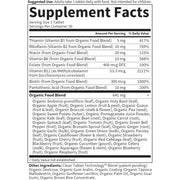 Garden of Life Mykind Organics Vitamin B Complex, Once Daily with Folate, B12, Niacin, B6, Biotin, For Metabolism, Energy & Supports Nerves Health 30 Tablets
