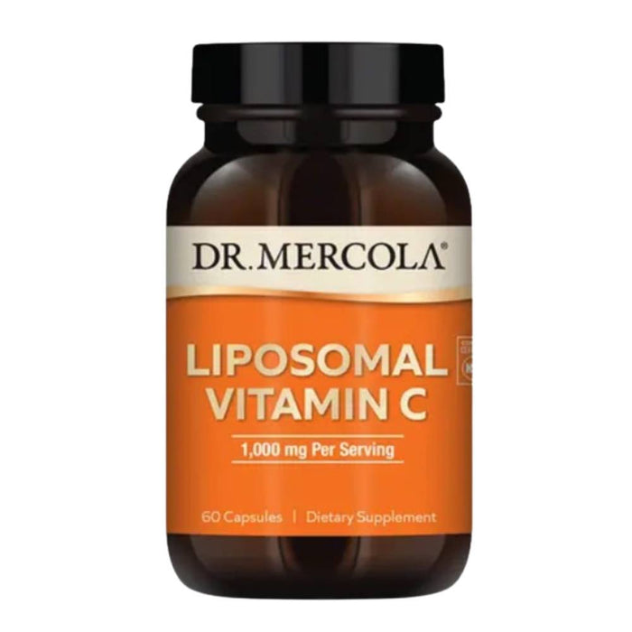 Dr Mercola Liposomal Vitamin C, 1,000 mg per Serving, Supports Immune Health, 60 Capsules