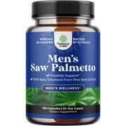 Nature's Craft Men's Saw Palmetto 100 Capsules