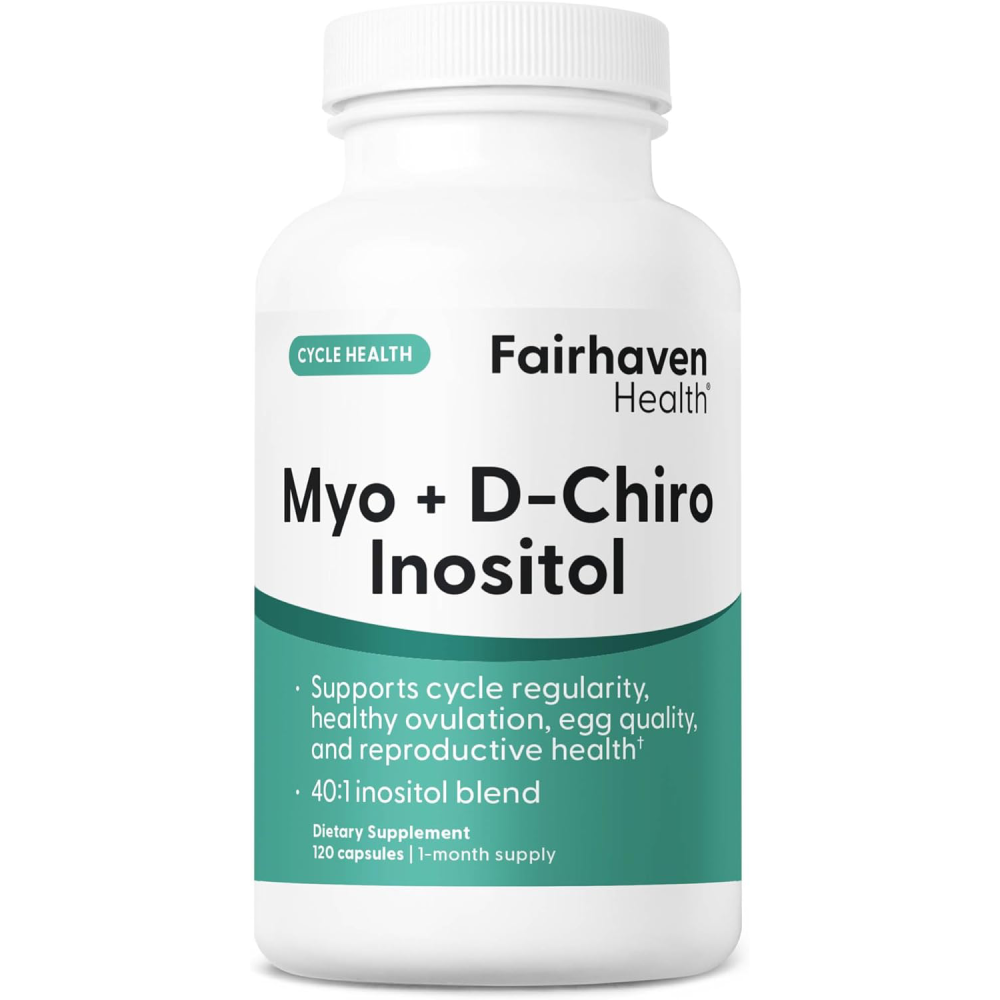 Fairhaven Health Myo + D- chiro Inositol 120 Capsules