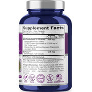 Nusapure Mega Strength Milk Thistle 27500mg with Bioperine Liver & Digestion Support 120 Veg Caps