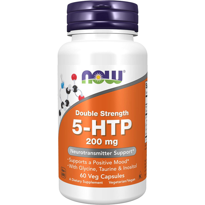 Now Foods 5 Htp 200mg To Support Emotional Well-Being and Promote Restful Sleep 60 Veg Caps