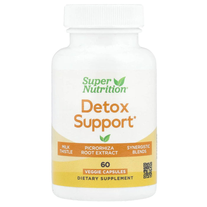 Super Nutrition Detox Support To Support The Body’s Natural Detoxification Process, Boost Energy, and Enhance Athletic Performance & Immune Support 60 Veg Caps