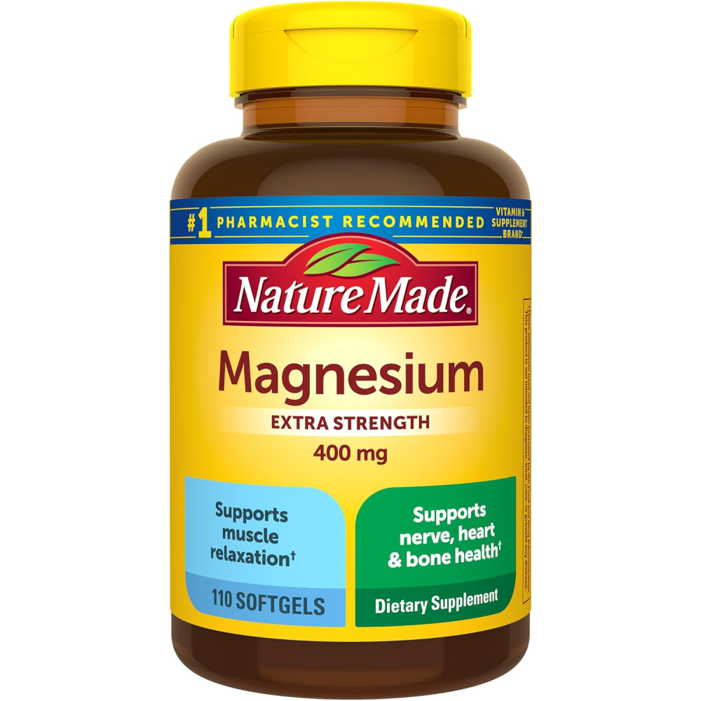 Nature Made Magnesium 400mg 110 softgels
