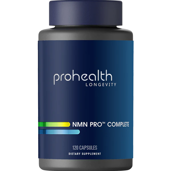 ProHealth Longevity NMN Pro Complete NMN, Trans Resveratrol & TMG Complete 120 Caps