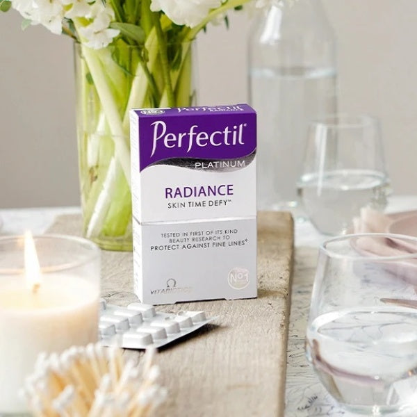 Perfectil Platinum Radiance has been developed by Vitabiotics, the experts who formulated Perfectil, the UK’s number 1 selling, all round supplement for skin, hair and nails