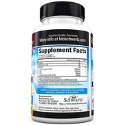 Bioschwartz Fish Oil Omega 3, 1200 mg EPA & DHA 900 mg, Lemon flavor Supports Joint, Eyes, Brain & Skin Health 90 Softgels