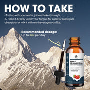 Imatchme Shilajit Ashwagandha 1400mg Liquid Drops Strawberry Flavour 60ml