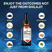 Imatchme Shilajit Ashwagandha 1400mg Liquid Drops Strawberry Flavour 60ml